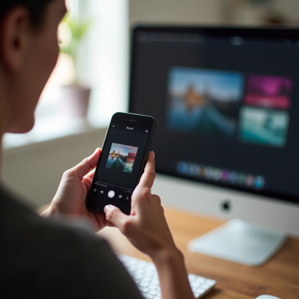 hoe media van telefoon naar Adobe Rush te verplaatsen