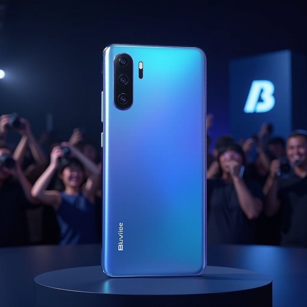 wanneer werd de bluview 5-smartphone uitgebracht