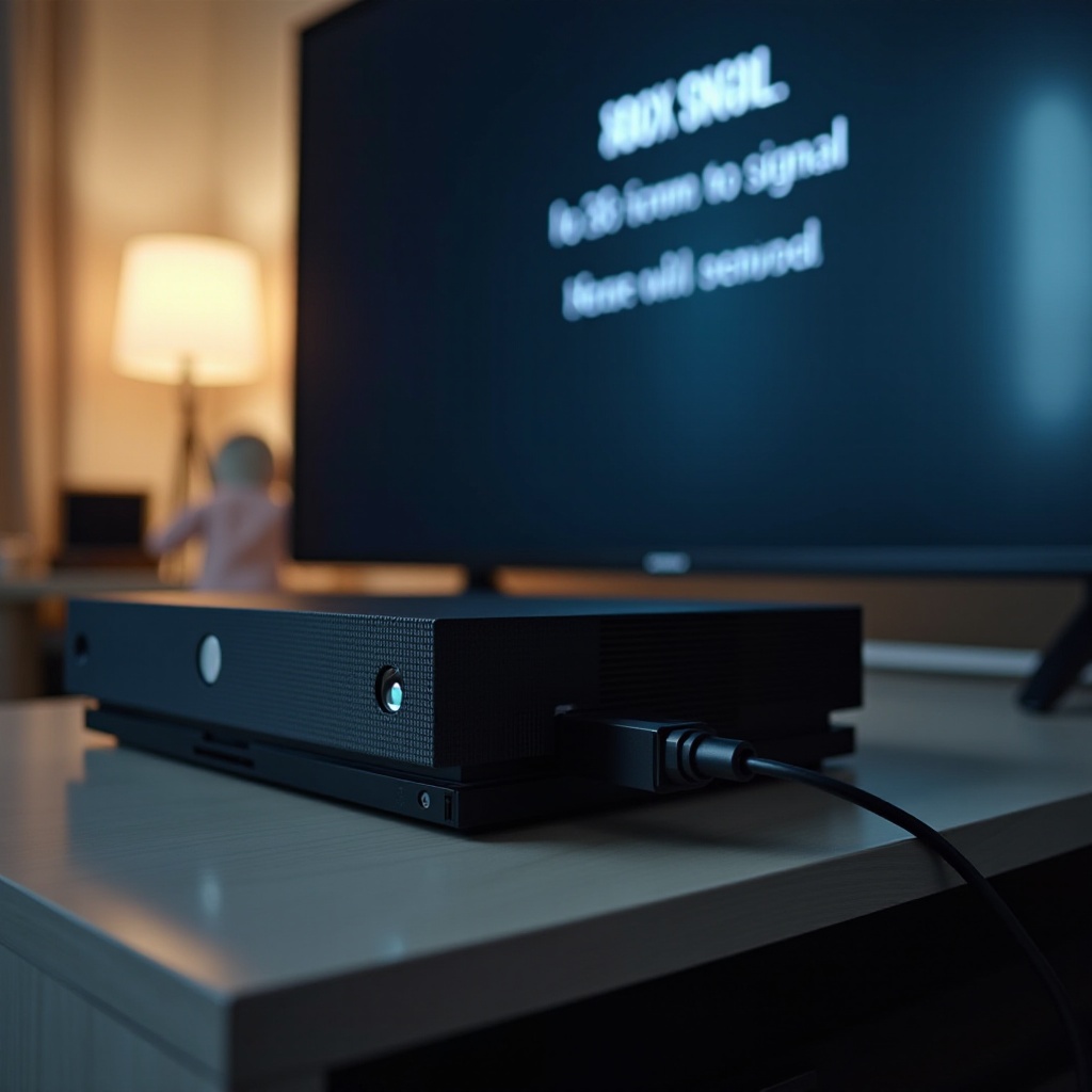 xbox one não aparece na TV