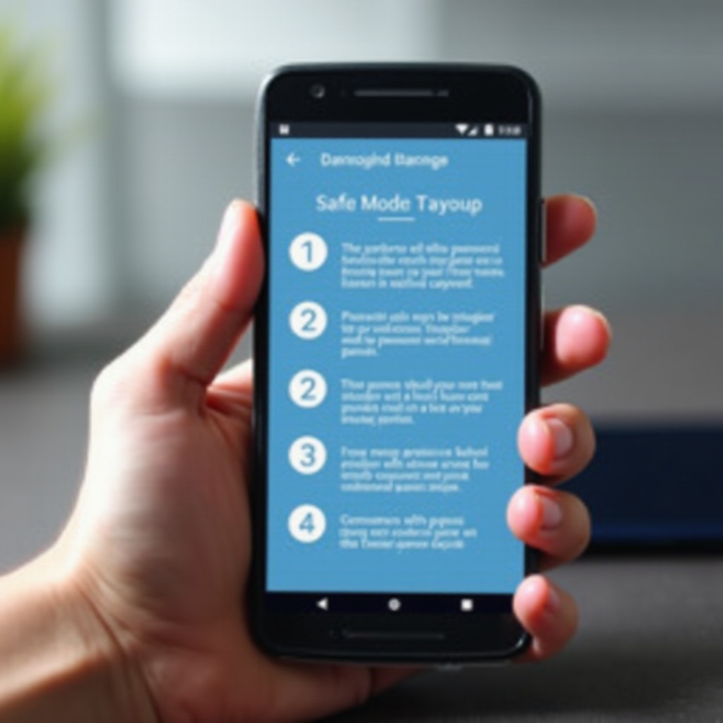 comment démarrer Android en mode sans échec sans mot de passe