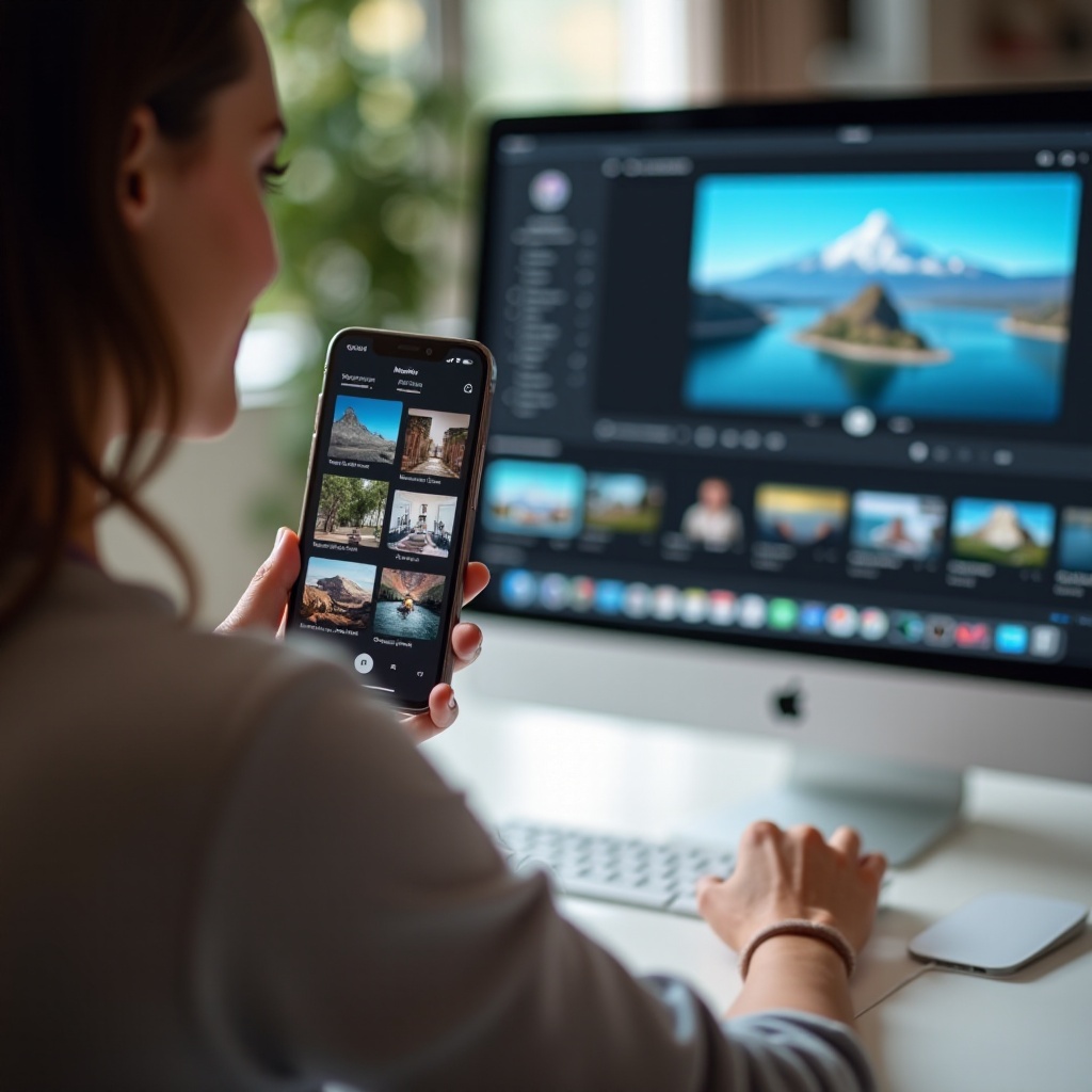 wie man Medien vom Telefon auf Adobe Rush verschiebt