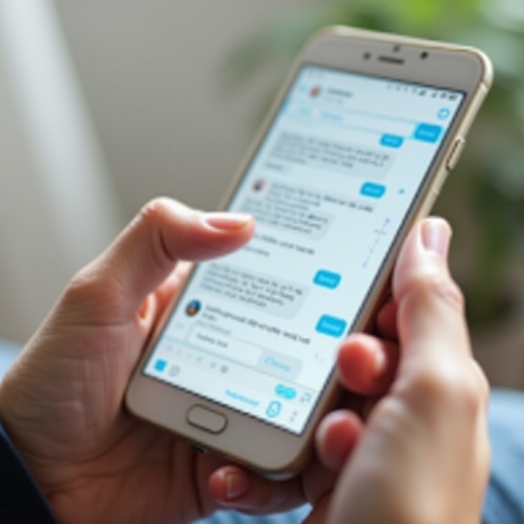 como apagar minhas mensagens em um telefone Android