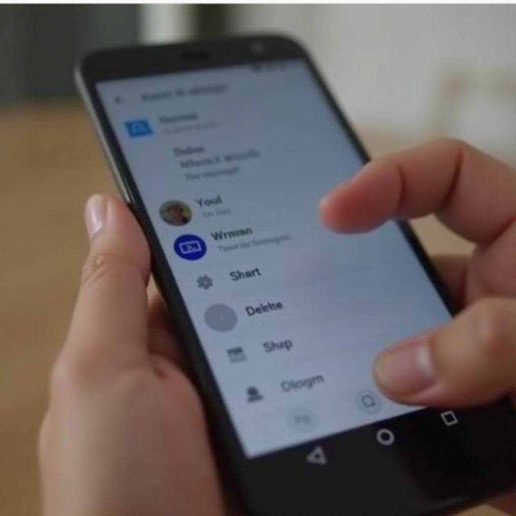wie man Nachrichten auf meinem Android-Handy löscht