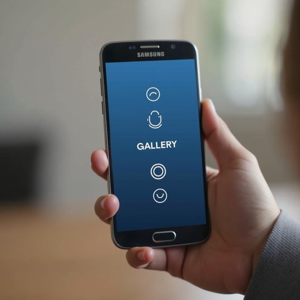 someone can see my gallery for my samsung phone without