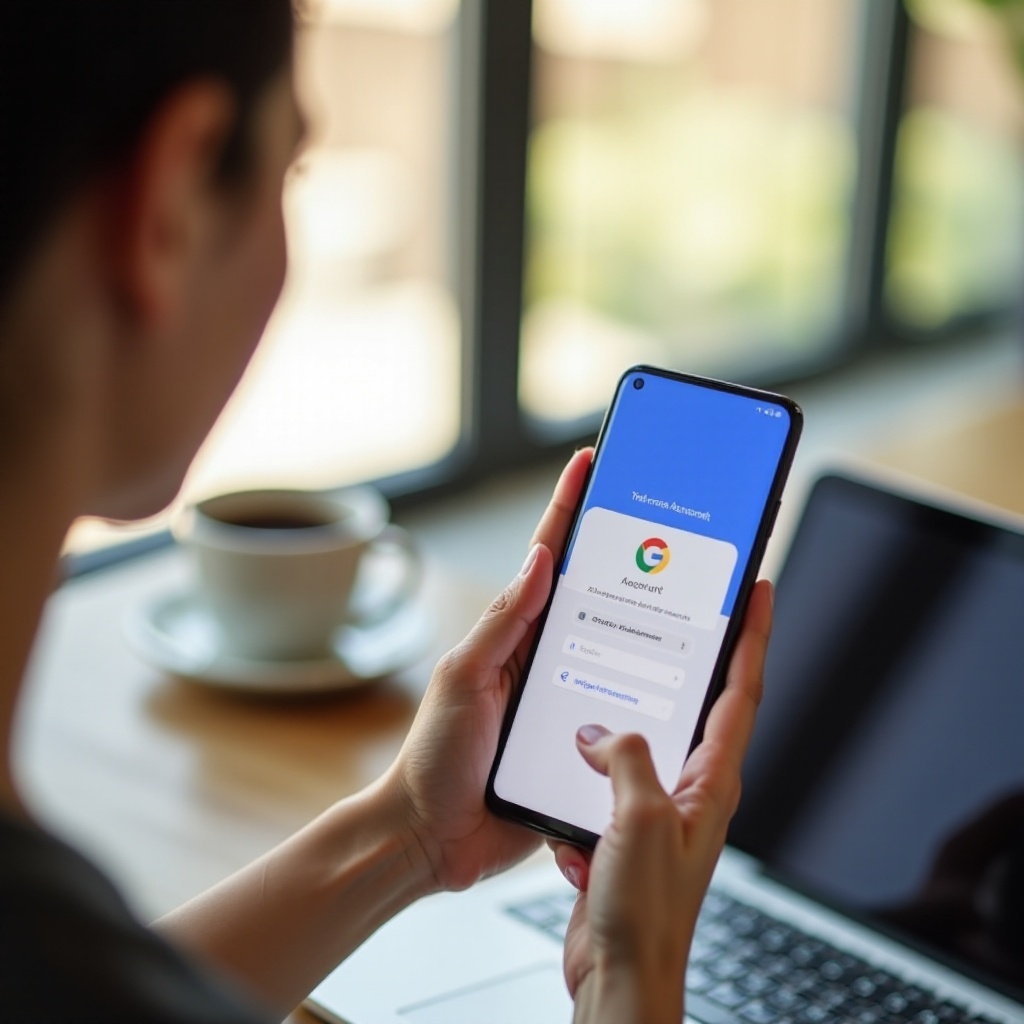 come accedere all'account Google su un nuovo telefono