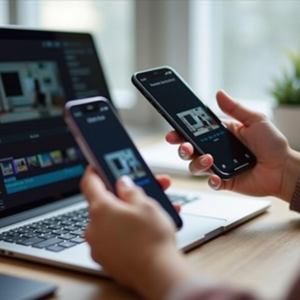 comment déplacer les médias du téléphone vers Adobe Rush