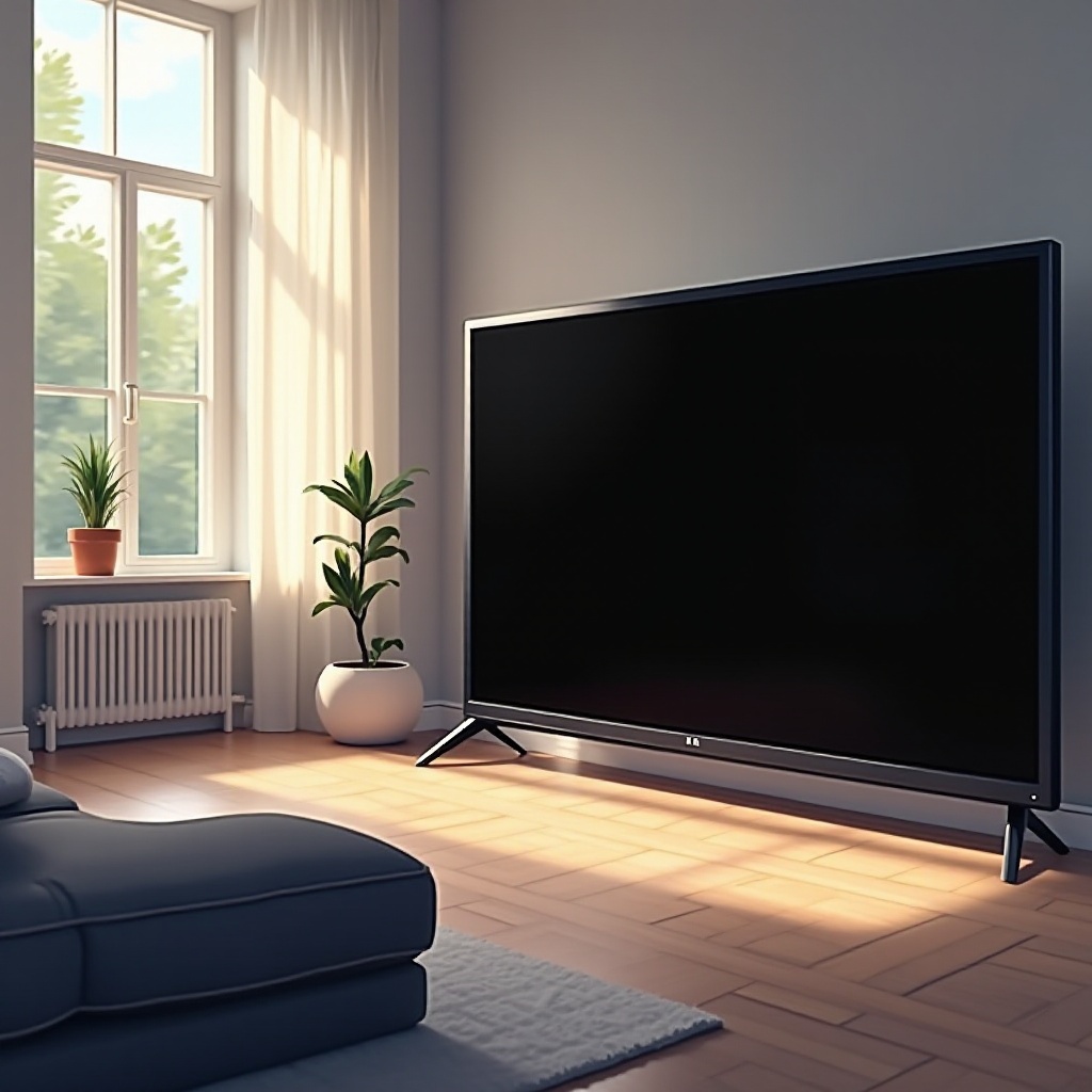 wie man einen LG Fernseher mit schwarzem Bildschirm zurücksetzt