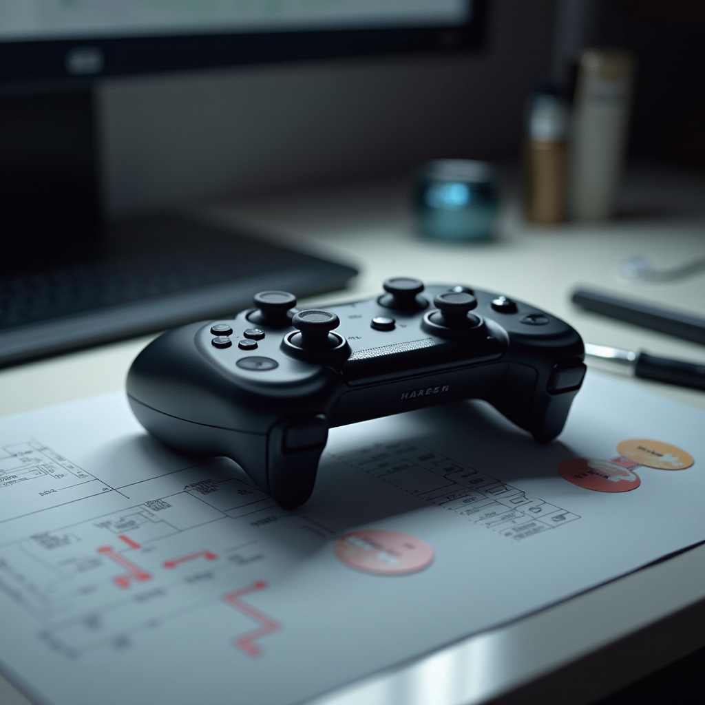 control de PS5 atascado hacia la izquierda
