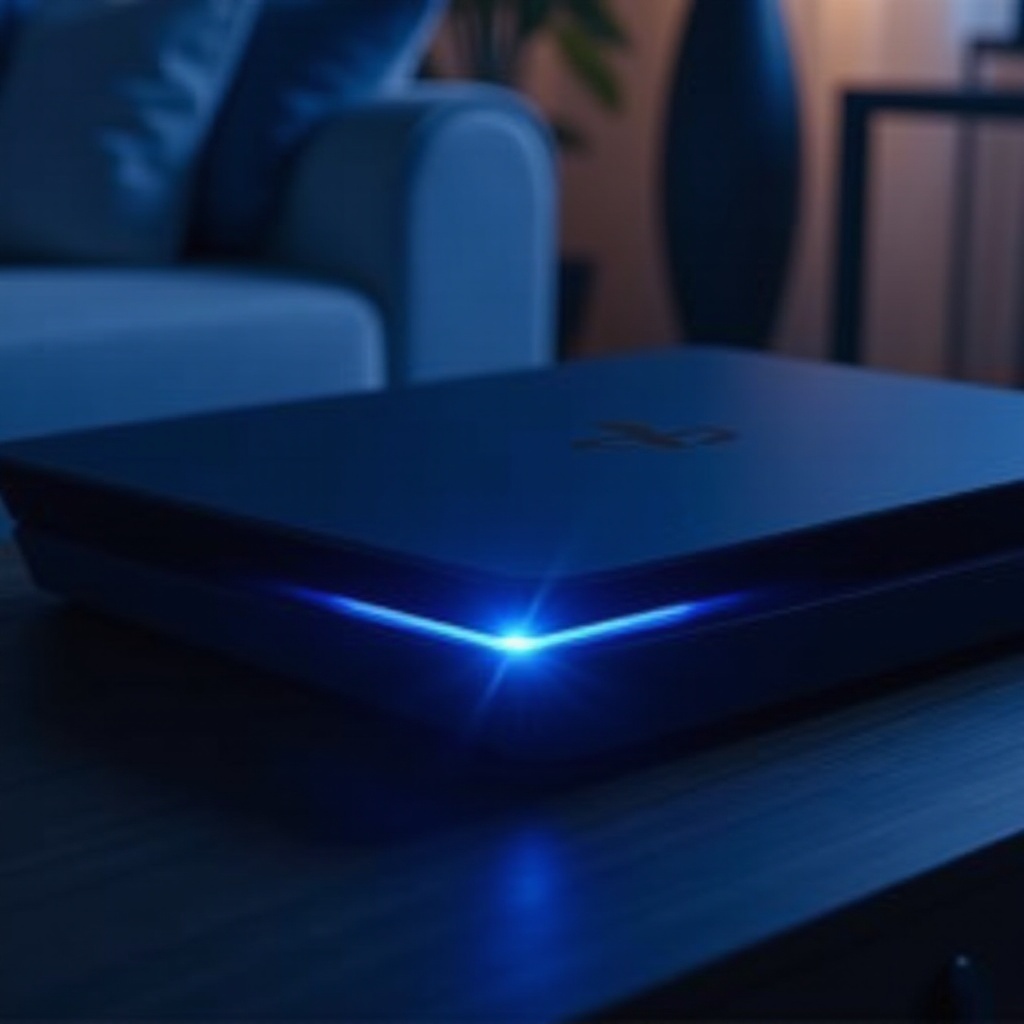 warum blinkt meine ps5 blau und geht nicht an