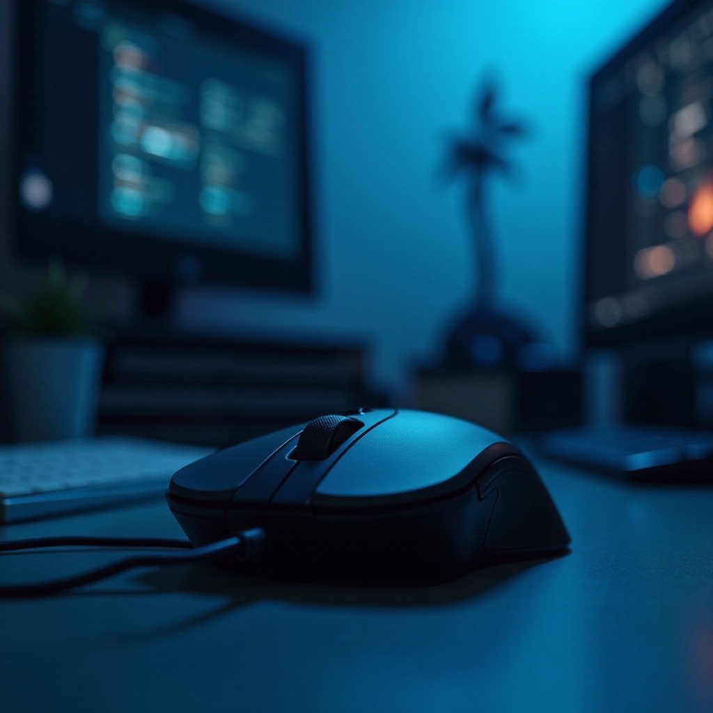 why does my mouse look glitchy