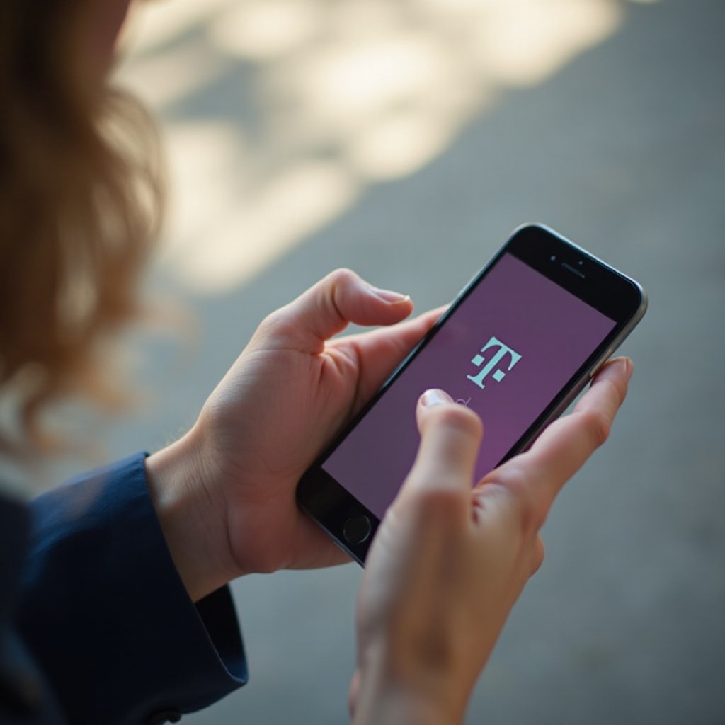 kuinka avata puhelin T Mobile -liittymässä