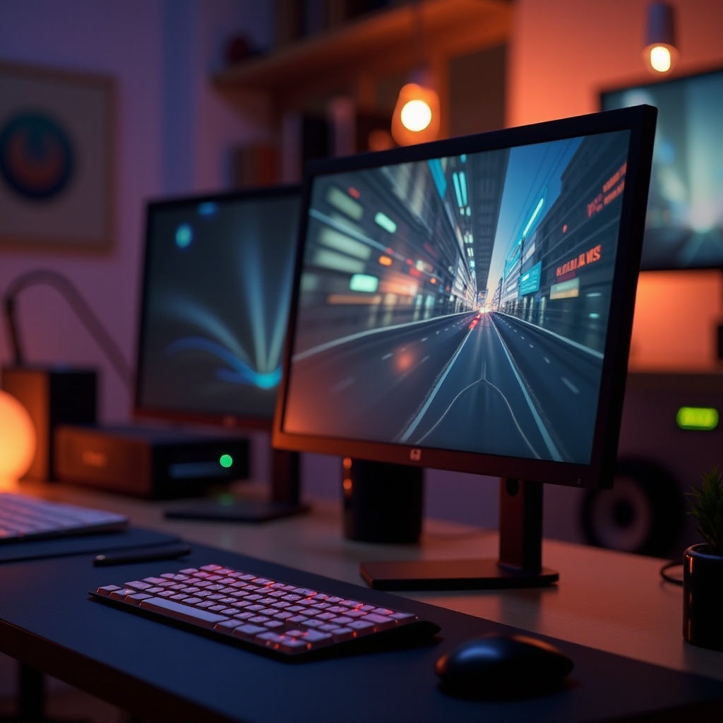 écran d'ordinateur bon marché avec port HDMI