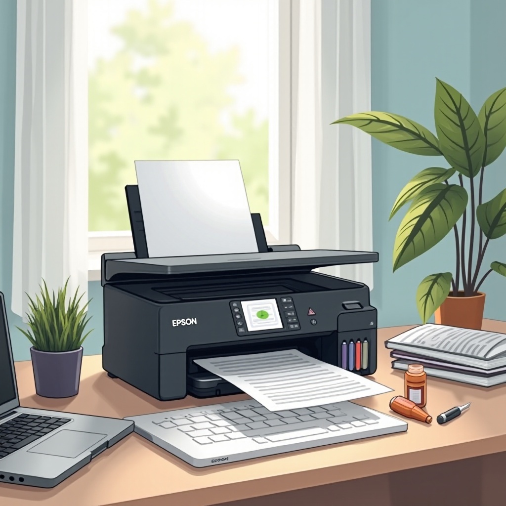 stampante epson con inchiostro pieno non stampa