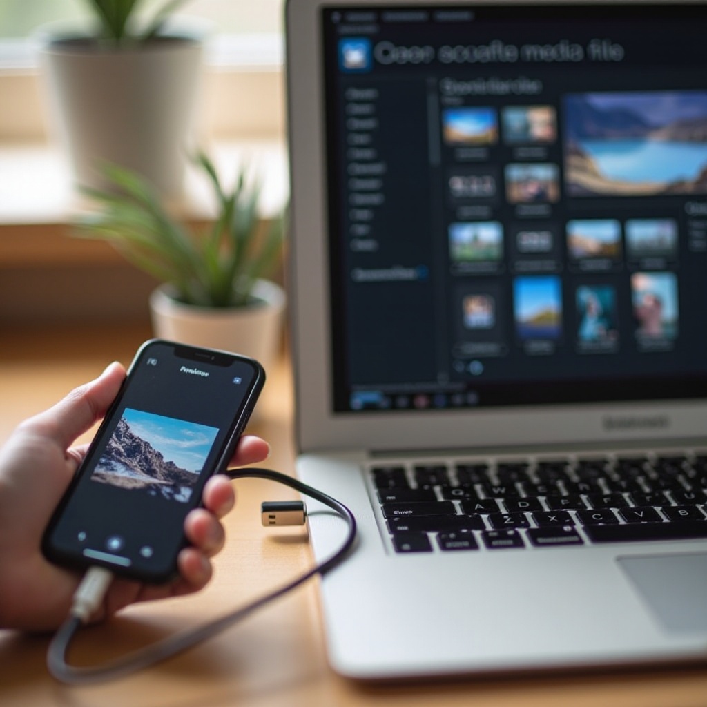hoe media van telefoon naar Adobe Rush te verplaatsen