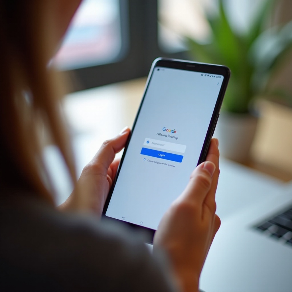 cómo iniciar sesión en una cuenta de Google en un teléfono nuevo