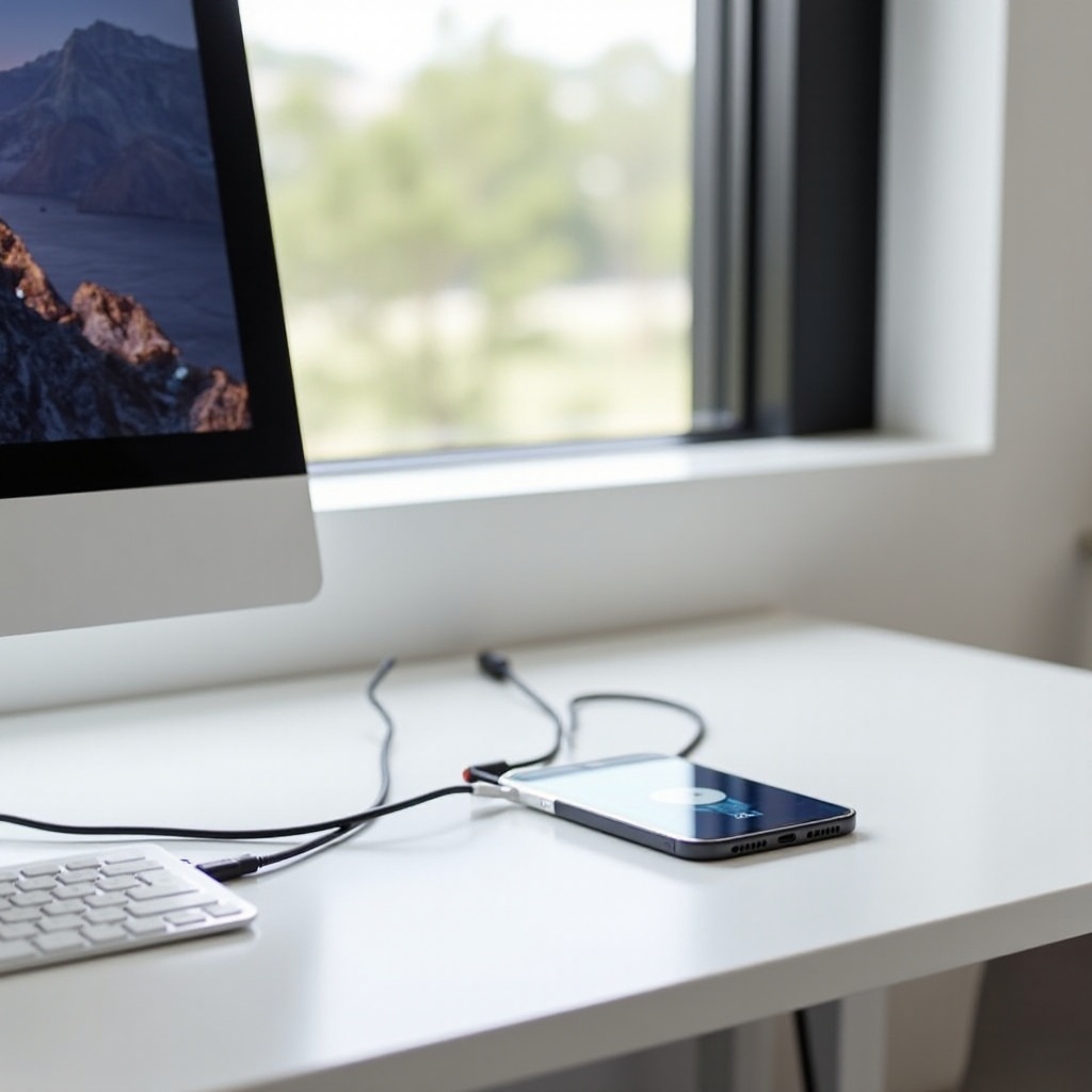 hoe krijg ik mijn telefoon op mijn Mac Mac-update