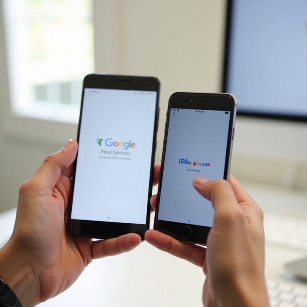 configurer le Google Pixel avec un téléphone Apple